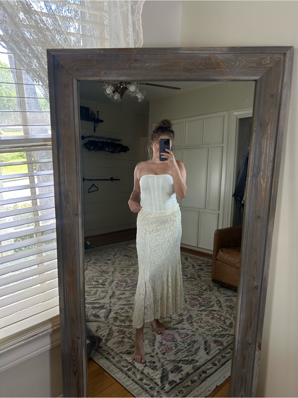 Free people Laney Midi Skirt